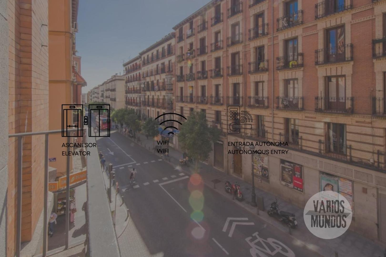 Apartamento De 4Hab En La Latina Con Vistas A Madrid Centro Bagian luar foto
